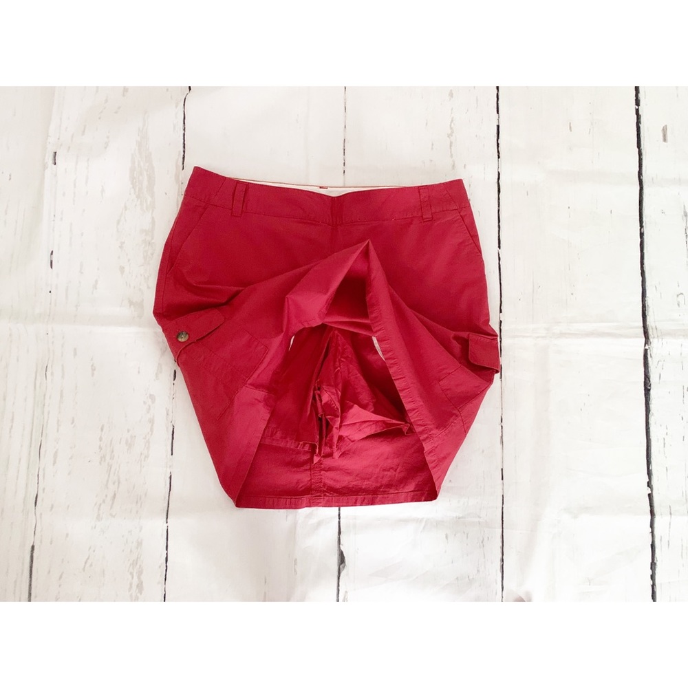 Dockers Red Skirt Skort Size 10 - Picture 3 of 7